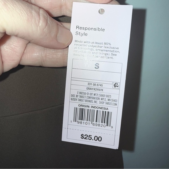 Wild Fable Taupe Cropped Pants - Picture 9 of 10